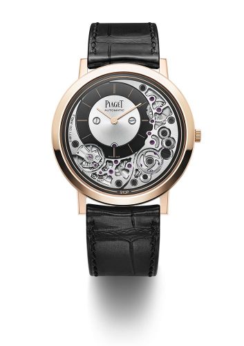 The World’s Thinnest Gold Case Leather Strap Replica Piaget Watches UK