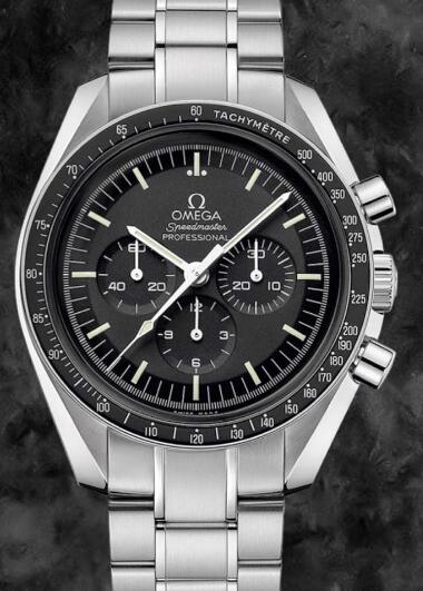 This black Speedmaster replica has attracted numerous men.