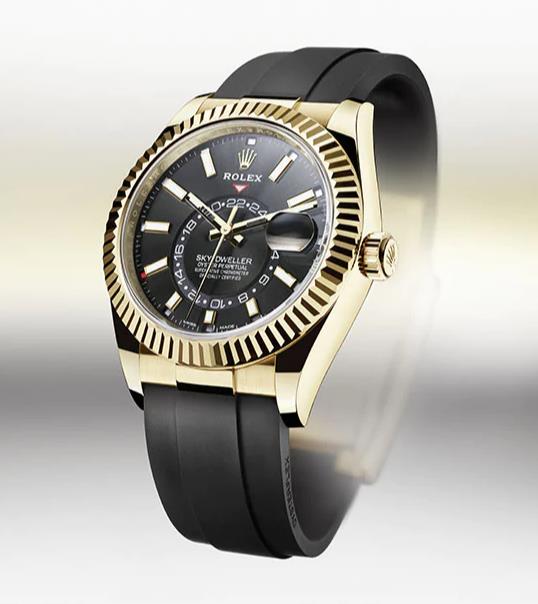 UK Gold Rolex Sky-Dweller 326238 Super Clone For Sale Online
