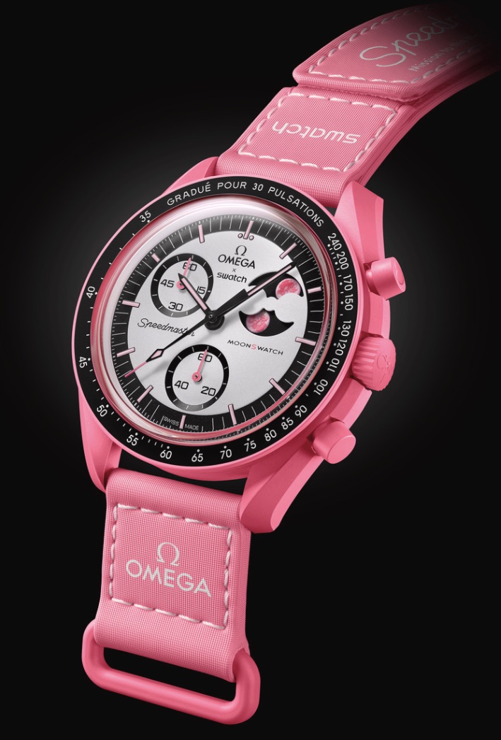Pretty In Pink: Meet The Latest AAA 2025 UK Fake Omega MoonSwatch Watches