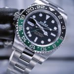 With A Green (Ceramic) Dial And White Gold Case, High Quality Replica Rolex Watches Introduce Latest GMT-Master II Destro